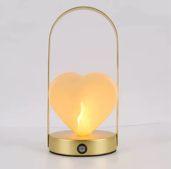 Heart-Shaped LED Night Lamp