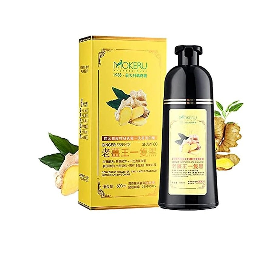 Ginger Black Hair Colour Shampoo 500ml