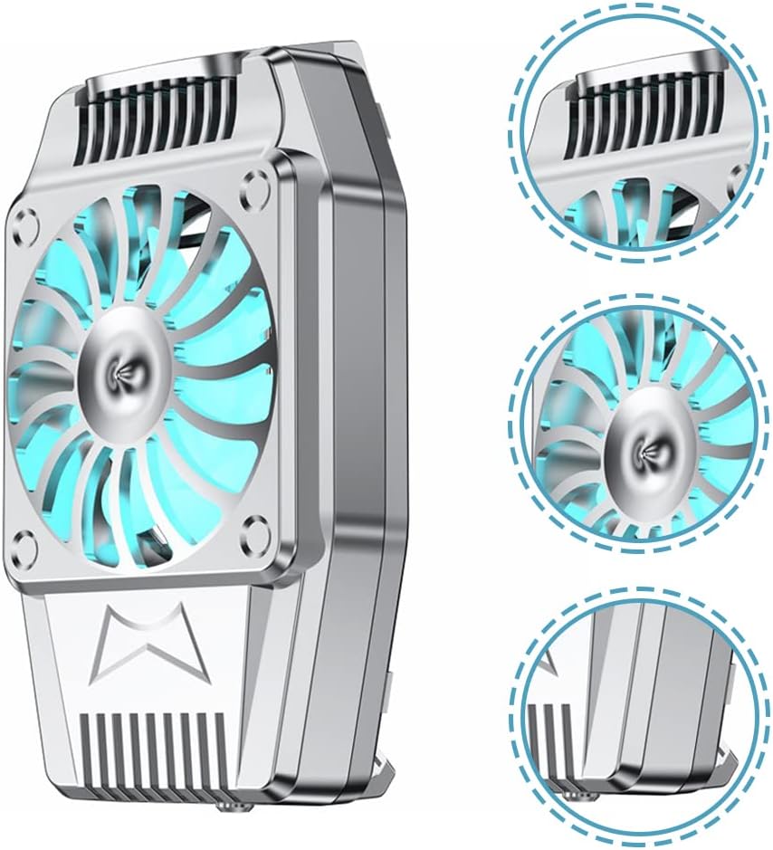 Clip-On Smartphone Gaming Cooling Fan