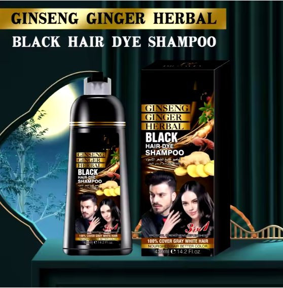 Hair Dye Shampoo with Herbal Extracts 420ml