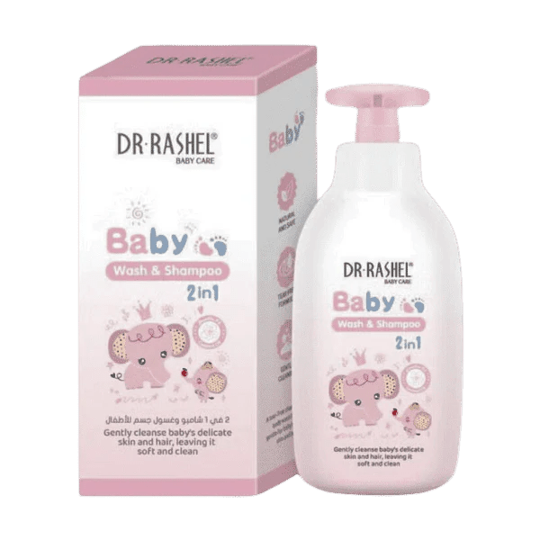 2-in-1 Baby Wash and Shampoo, 500 ml
