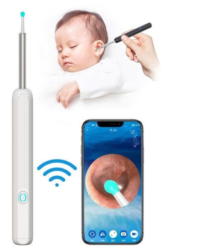 Wi-Fi Visual Earwax Removal Kit with LED Camera
