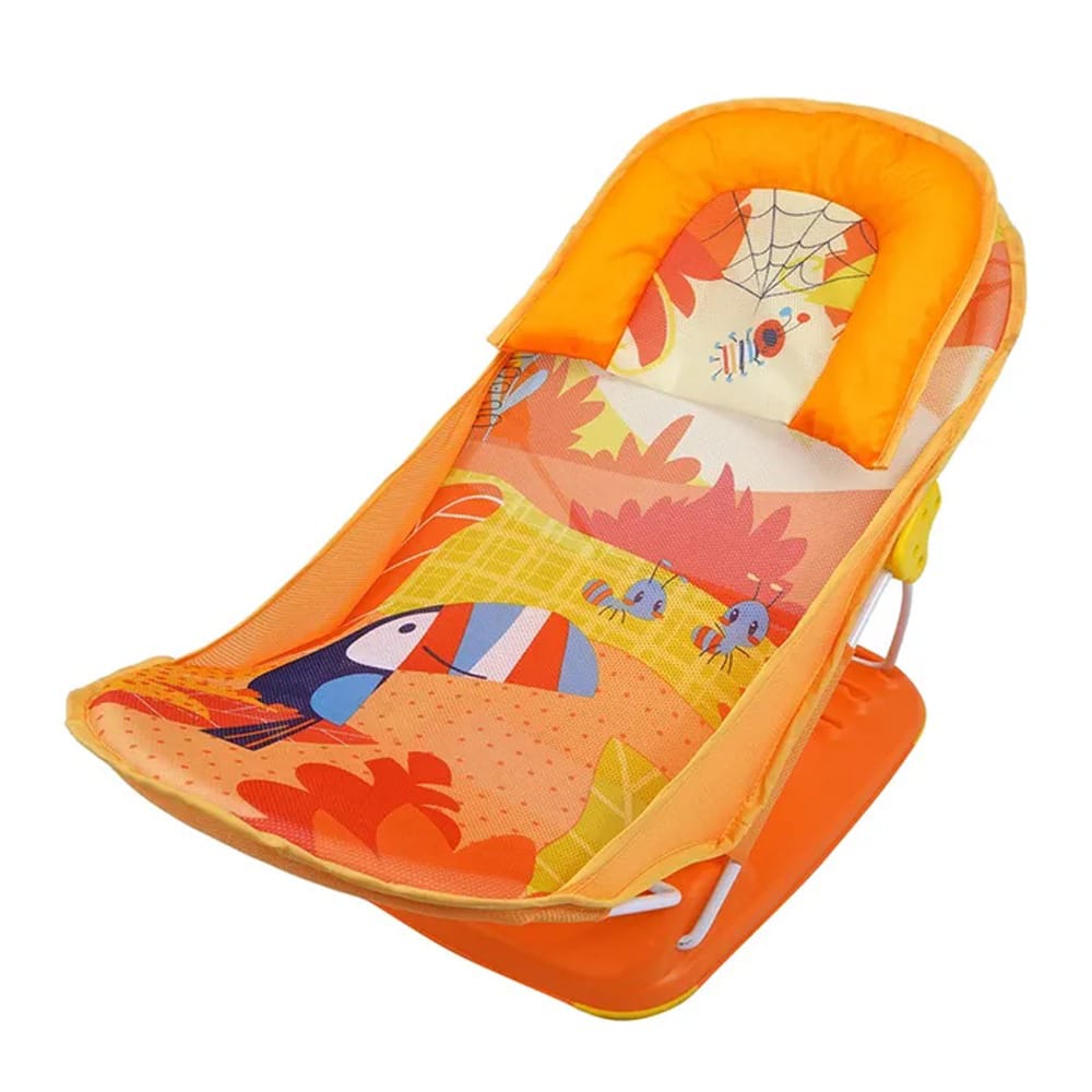 Foldable Baby Bather with Three-Position Recline