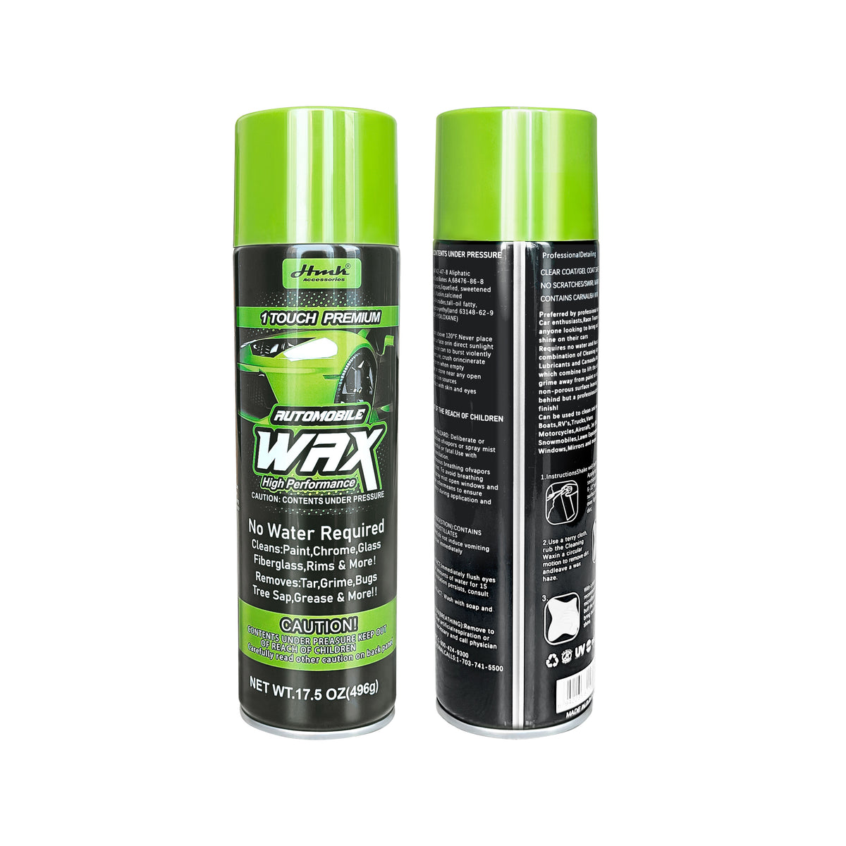 Touch Premium - Automobile Wax Spray, 496g